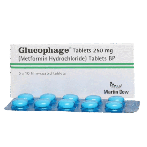 Glucophage 250mg Tablet
