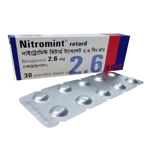 Nitromint Retard 2.6 Tablet