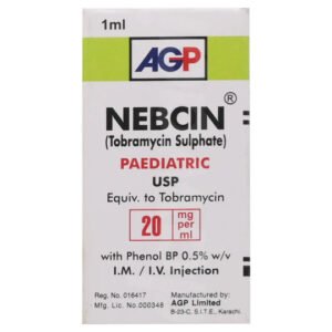Nebcin 20mg Injection