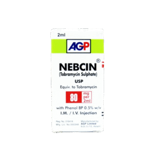 Nebcin 80mg Injection