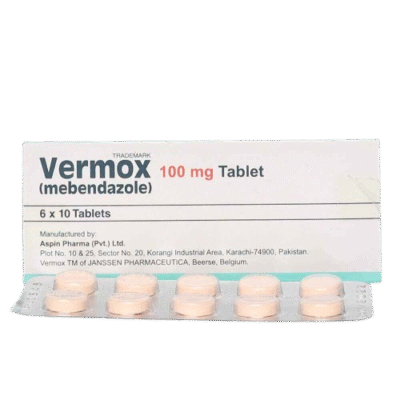 Vermox 100mg Tablet