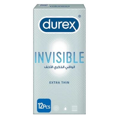 Durex Invisible Condoms 12's